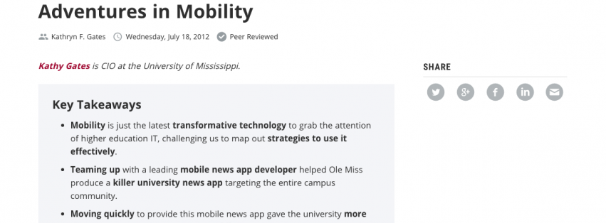 University Mobile App