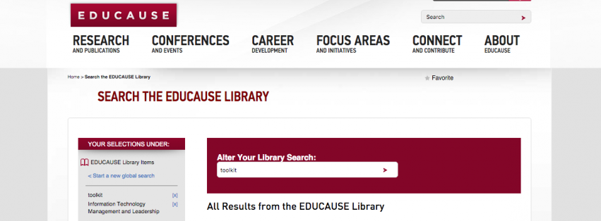 tools from educause